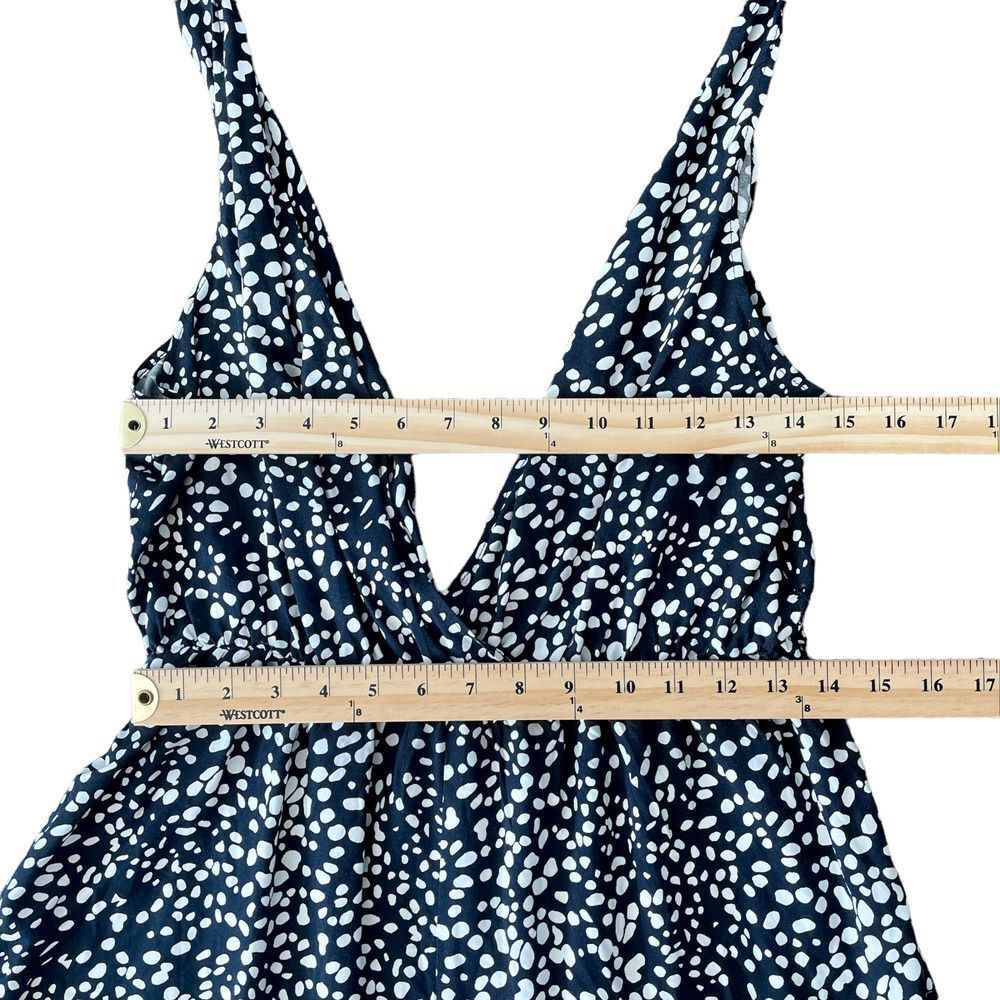 ASOS Navy and White Polka Dot Romper - Picture 7 of 10